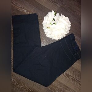 Women's Black Imported Technical Hiking Pants, Size 8 (48)